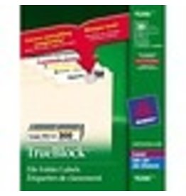 LABEL F/FLDR TRUE BLOCK 300/PK