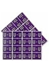 FILE LABEL* U - PURPLE *240/PK