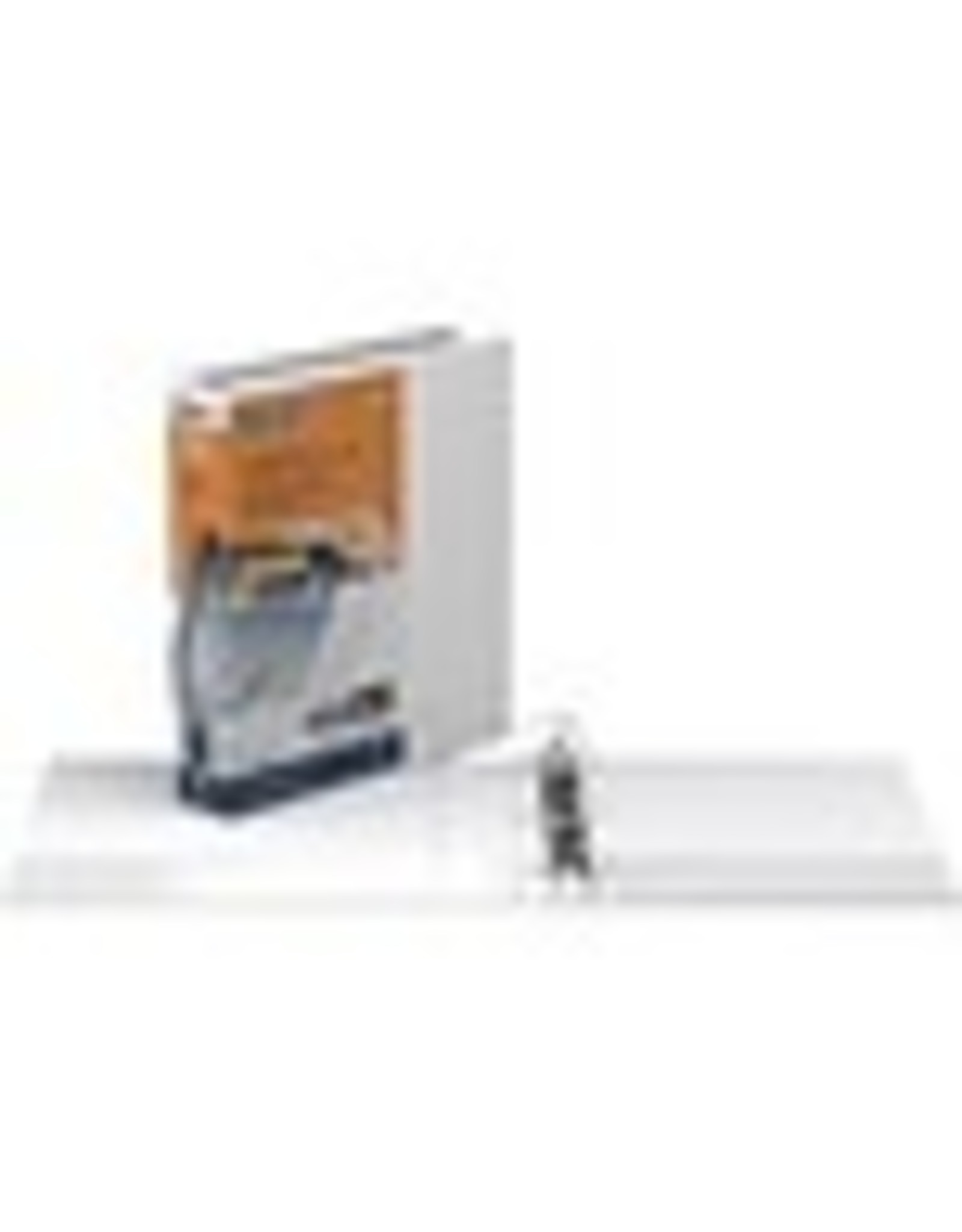 BINDR D-R QUICKFIT O/L 1.5*WHT
