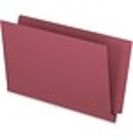 FILE FLDR SHELF LGL*RED *50/BX