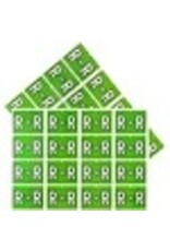 FILE LABEL* R - LT.GRN *240/PK