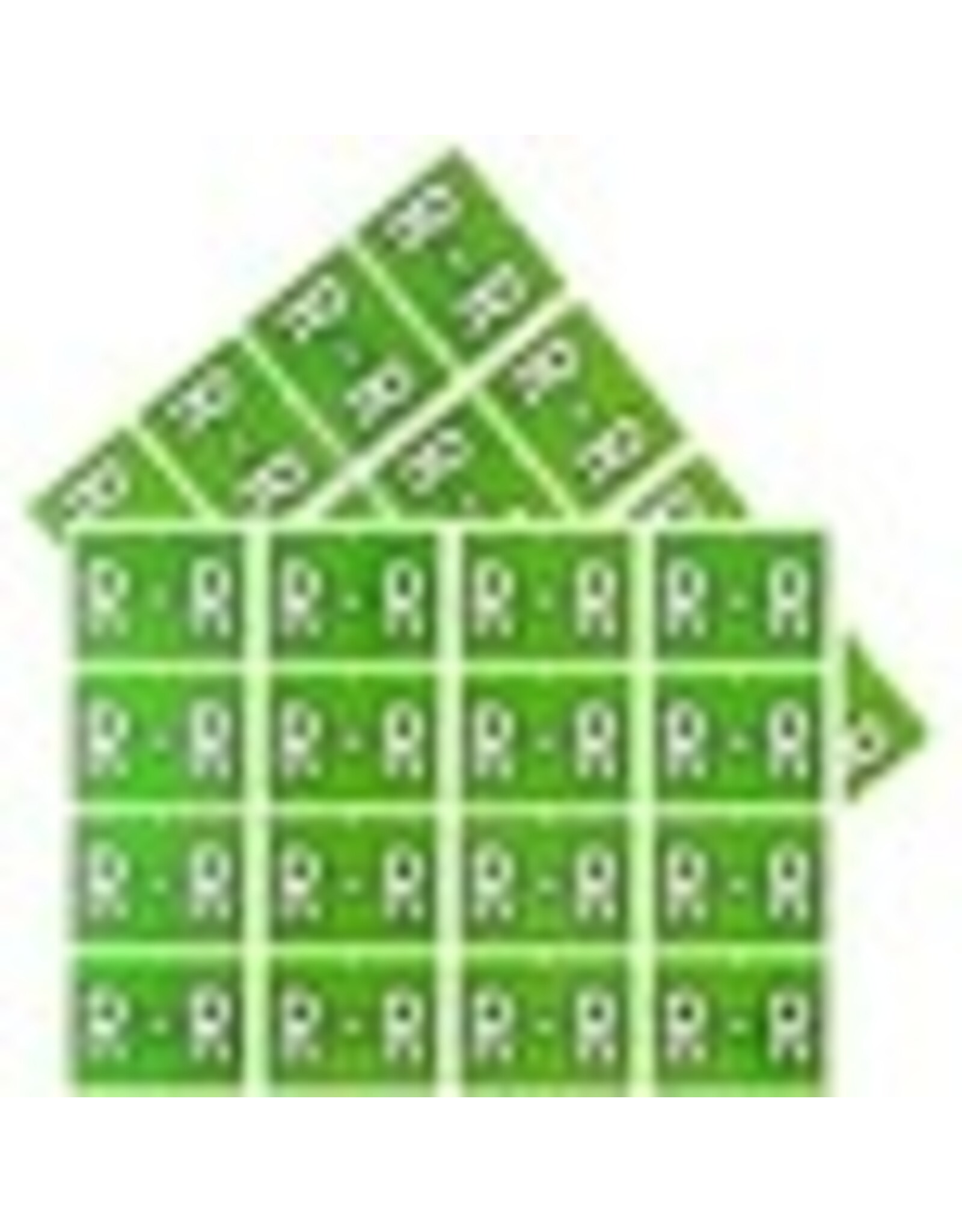 FILE LABEL* R - LT.GRN *240/PK