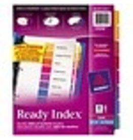 LASER READYINDEX 8TAB ASST*6ST