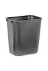 WASTEBASKET MED REC 15''H*BLACK