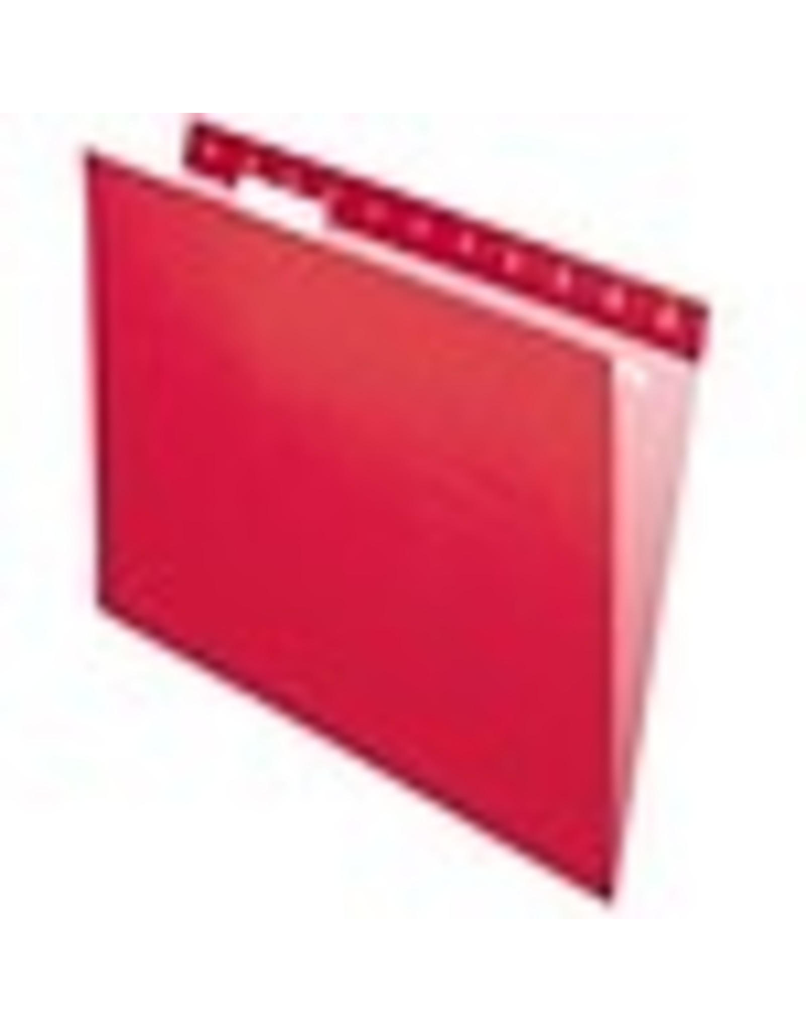 HANG FILE-PRO LTR*RED   *25/BX