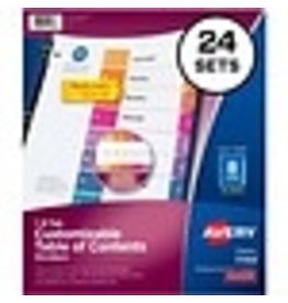 LASER R/INDX LTR AST 8TB*25SET