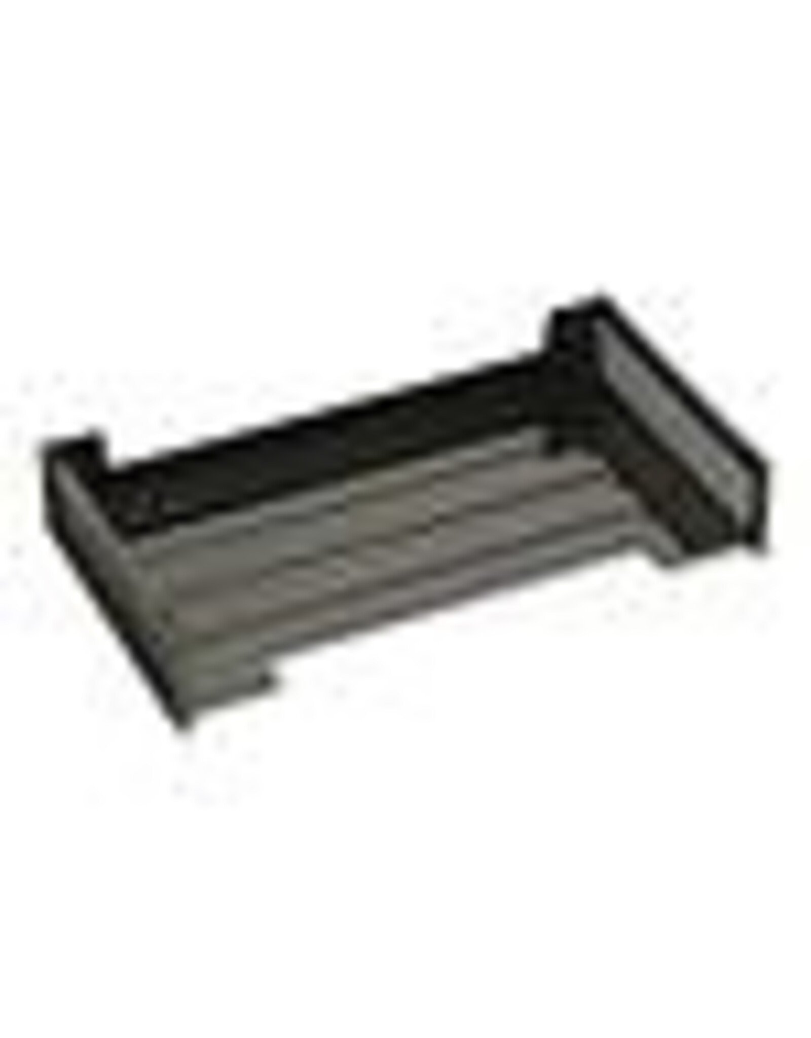 TRAY LGL RECYCL STACKING*BLACK