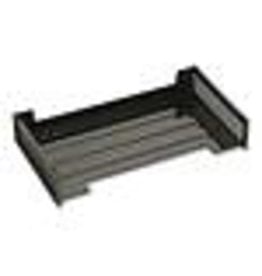 TRAY LGL RECYCL STACKING*BLACK