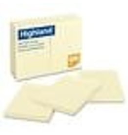 POST-IT H/LND RLD 4x6*YLLW*12s