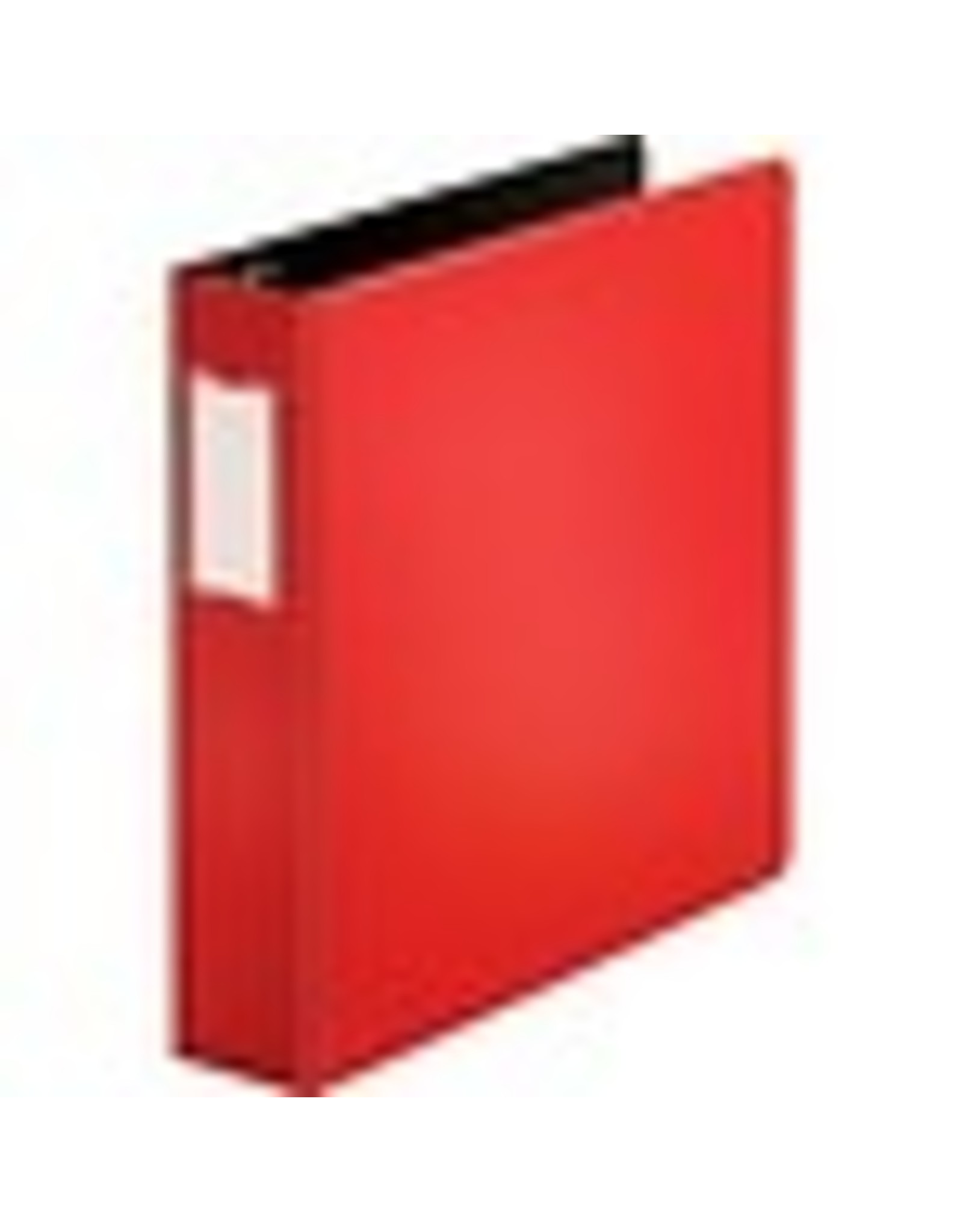 BINDER HVY DUTY D-RING 2'',RED