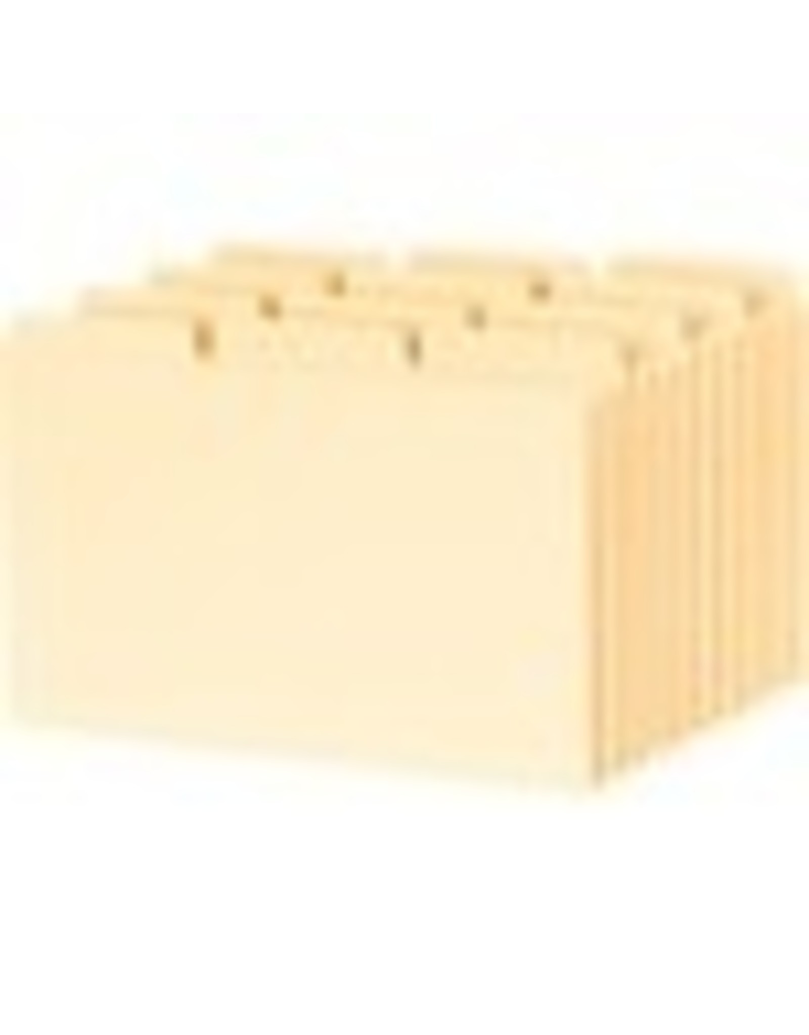 CARD GUIDE BLANK 4x6 1/3*1C/PK