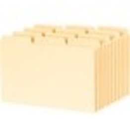 CARD GUIDE BLANK 4x6 1/3*1C/PK