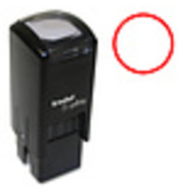S-PRINTY STAMP SML*CIRCLE(RED)