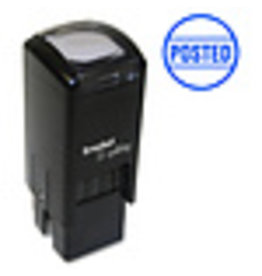 S-PRINTY STAMP SML*POSTED(BLU)