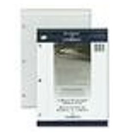 FIG PD, LTR BND 3H WHT  *70sht