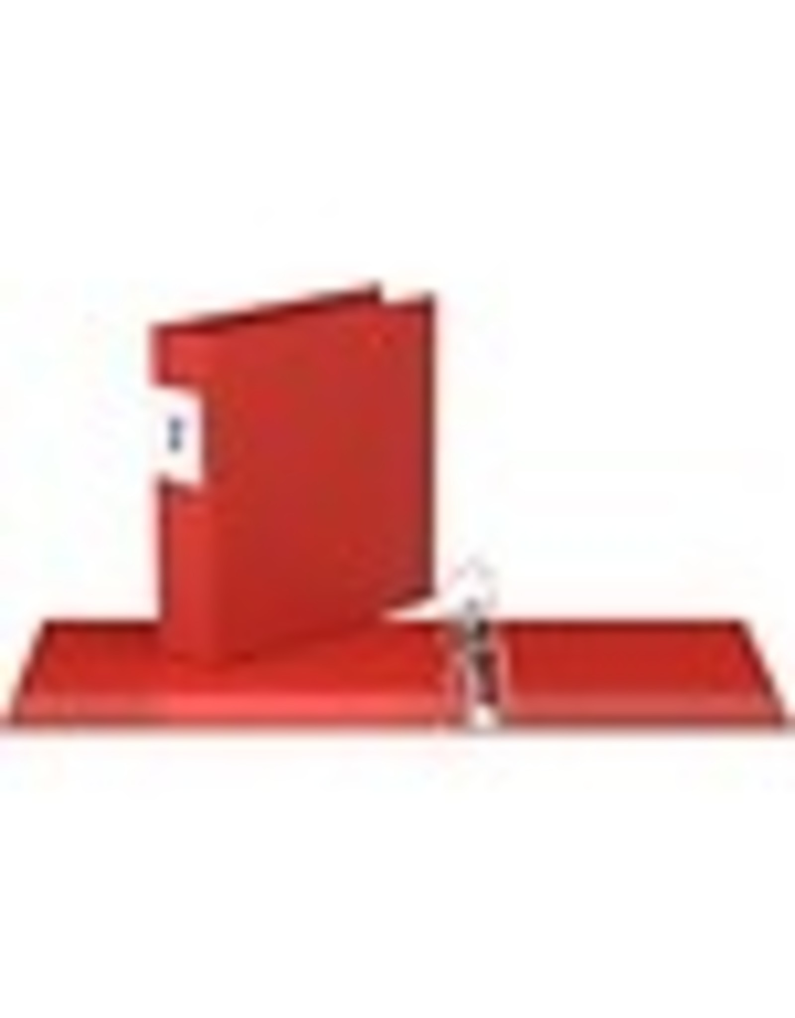 BINDER D-RING 2'' COMMERC*RED