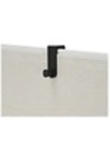 OVER-THE-PANEL SINGLE HOOK,BLK