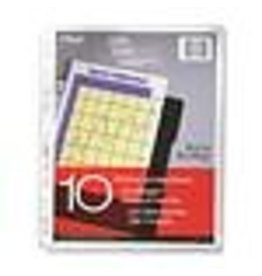 SHEET PROTECTOR 11x8.5  *10/PK