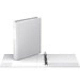 BINDER D-RING 1'' COMMERC*WHITE