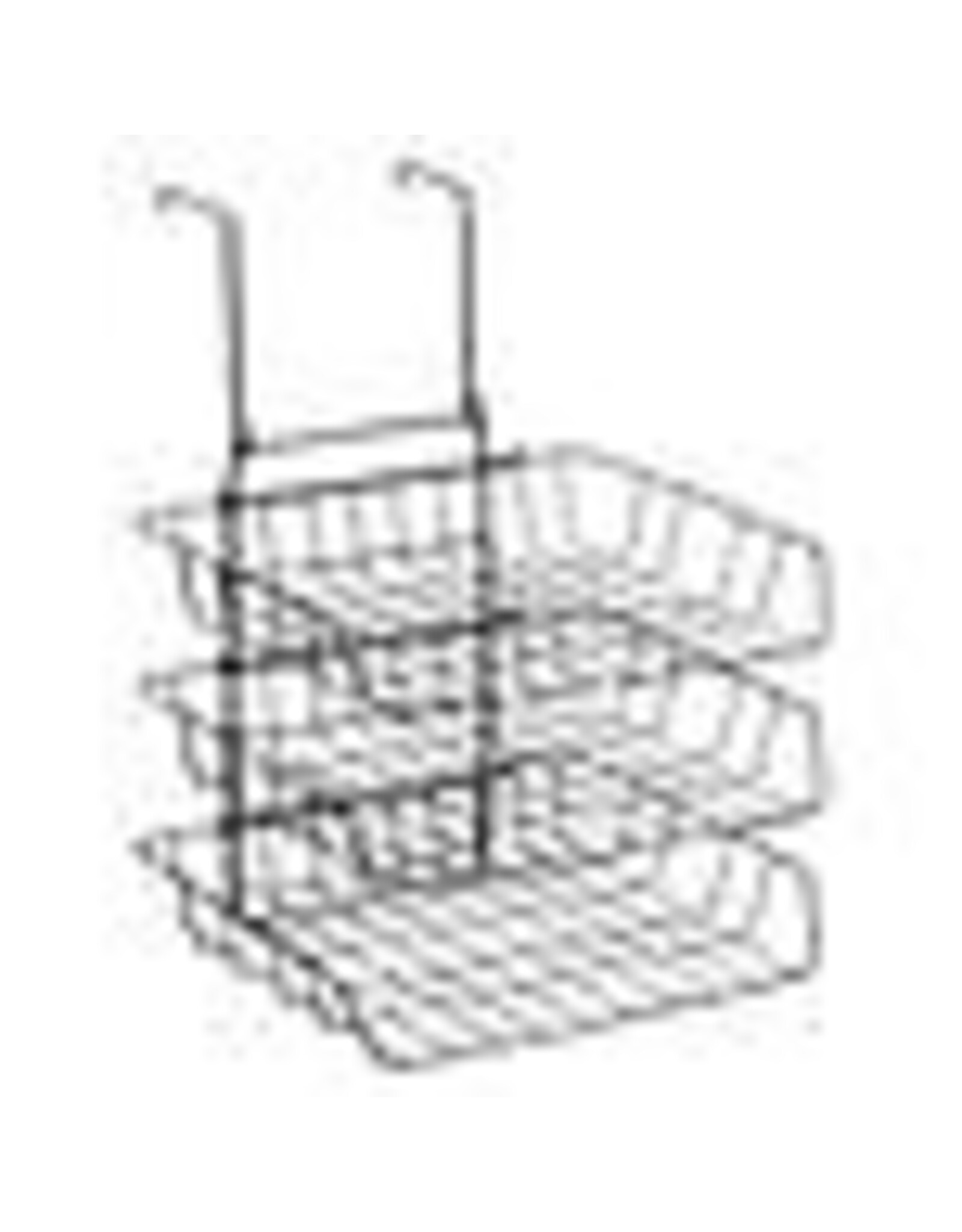 TRAY, LTR HANG WIRE     *BLACK