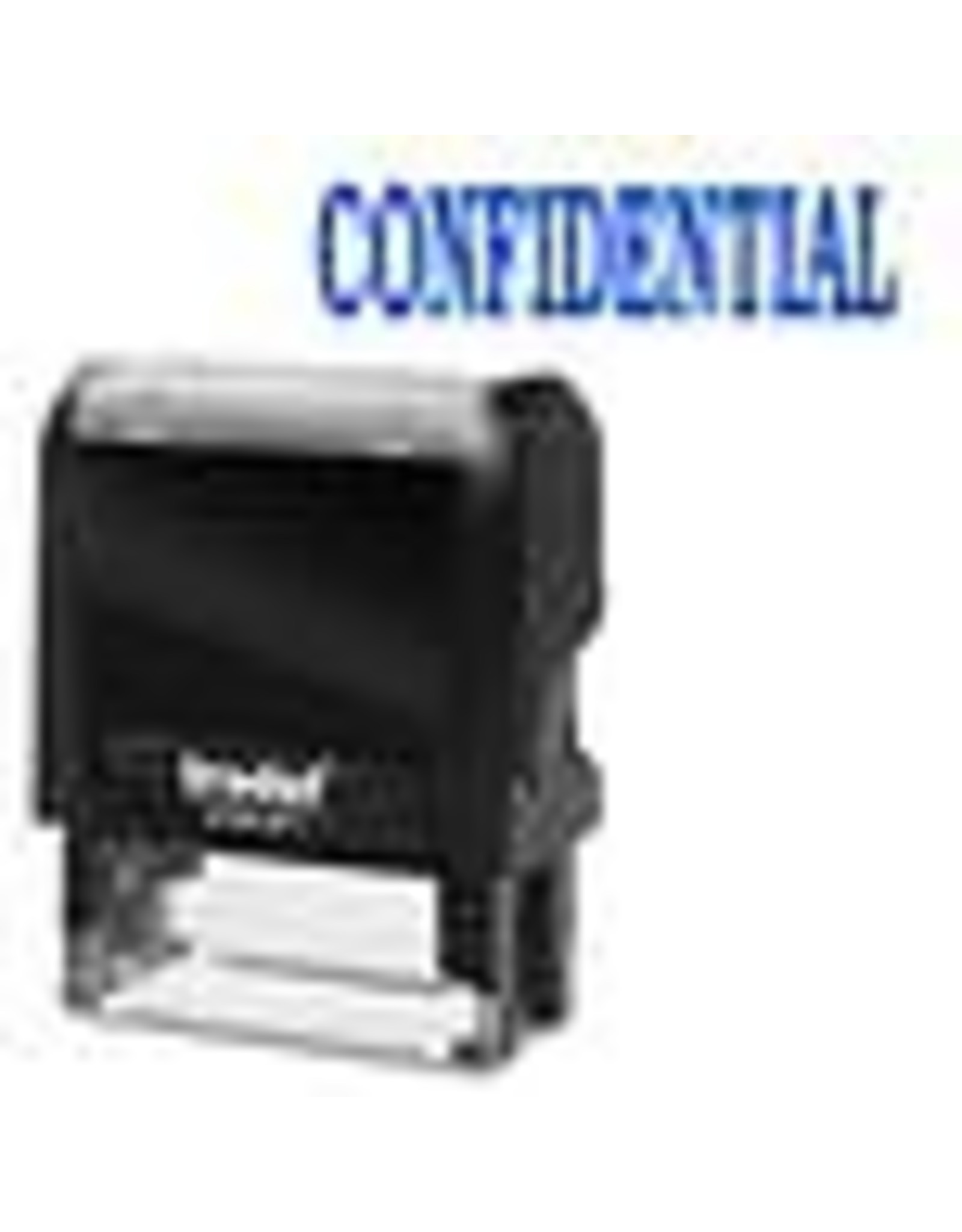 S-PRINTY STAMP LRG*CONFIDENTL