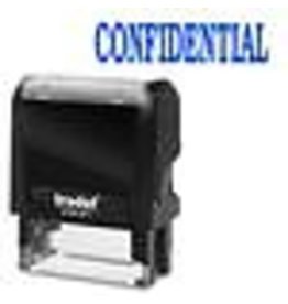 S-PRINTY STAMP LRG*CONFIDENTL