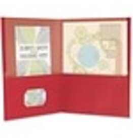 PORT 2PCKT EARTH *RED   *10/PK
