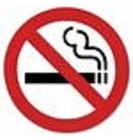 SIGN INTL SYMBOL 3x3*NO SMOK'G