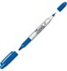 MARKER SHARPIE TWIN TOP BLUE