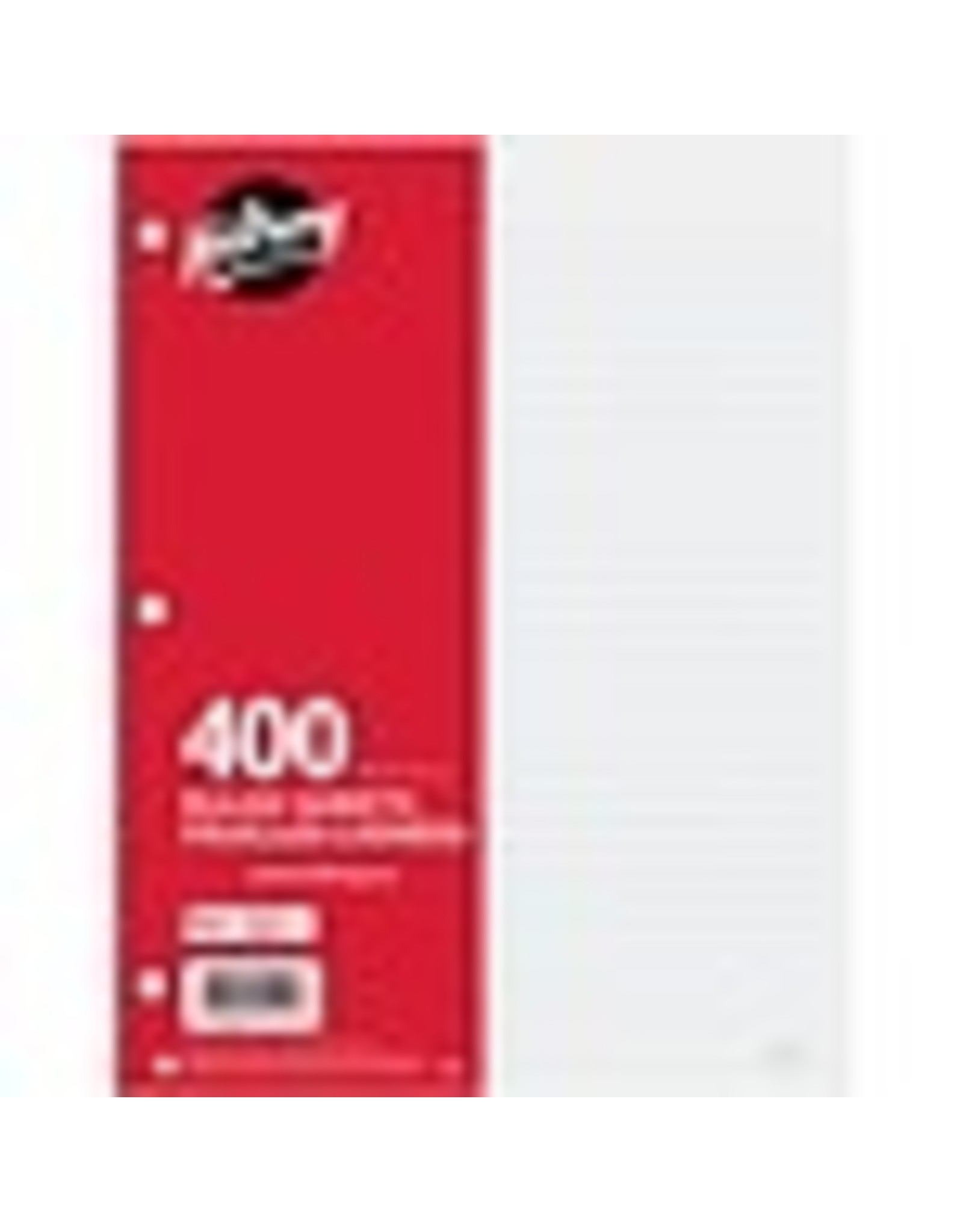 LOOSELEAF RFL, RULED    400sht