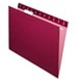 HANG FILE-PRO LTR*BRGDY *25/BX