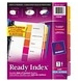 LASER READYINDEX 5TAB ASST*6ST