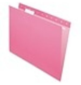 HANG FILE-PRO LTR*PINK  *25/BX