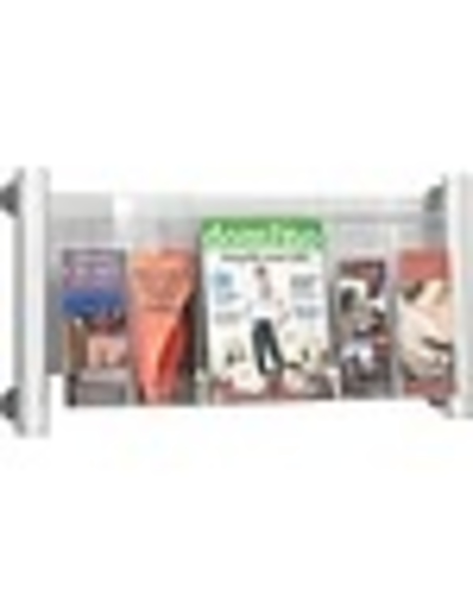 MAGAZINE RACK LUXE 3-POCKET