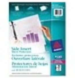 SHEET PROT SIDE INSERT  *25/PK