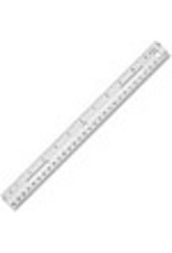 RULER,12'',PLASTIC
