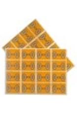 FILE LABEL* O - LT.ORNG*240/PK