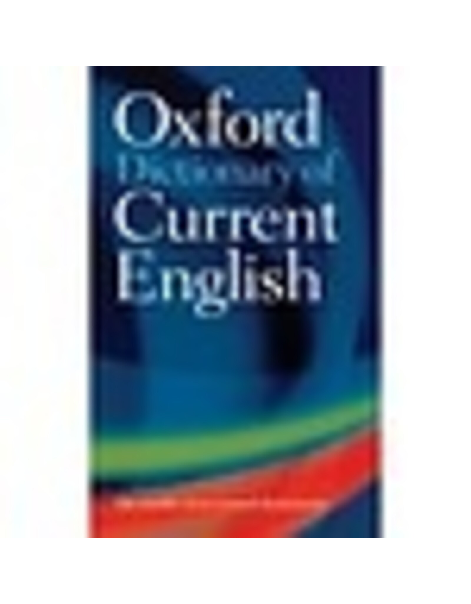 DICT OXF CURRENT ENGLISH PB
