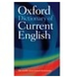 DICT OXF CURRENT ENGLISH PB