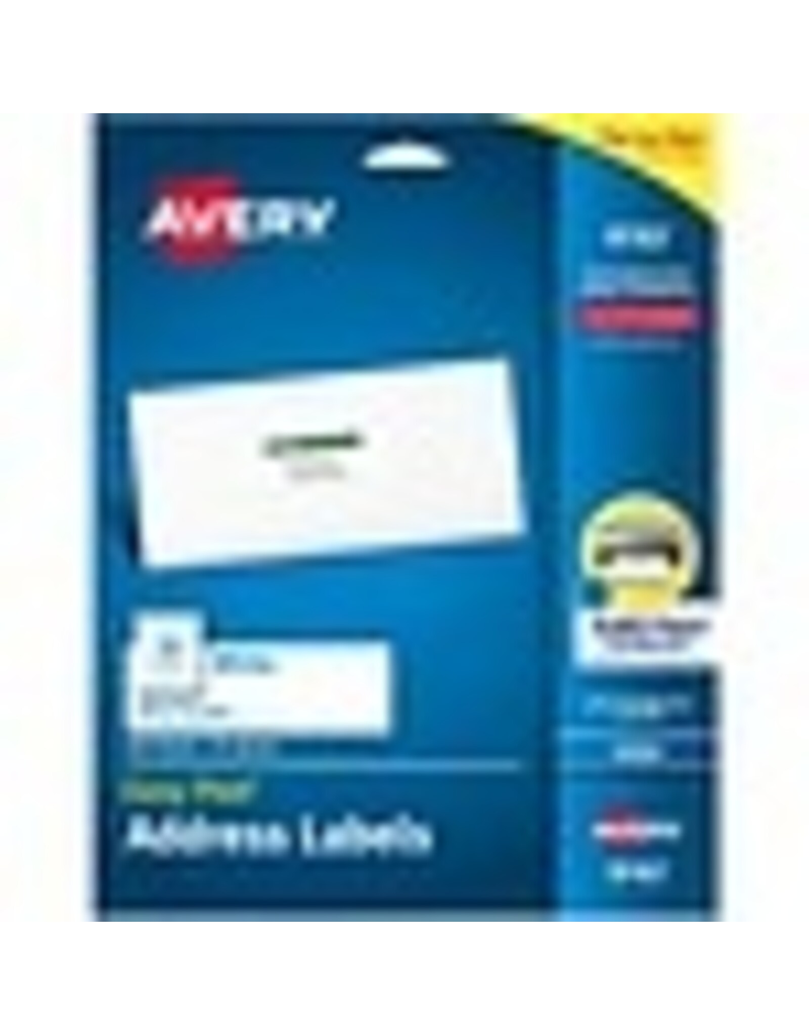 INKJET ADD.LABEL 4x1.33*350/PK