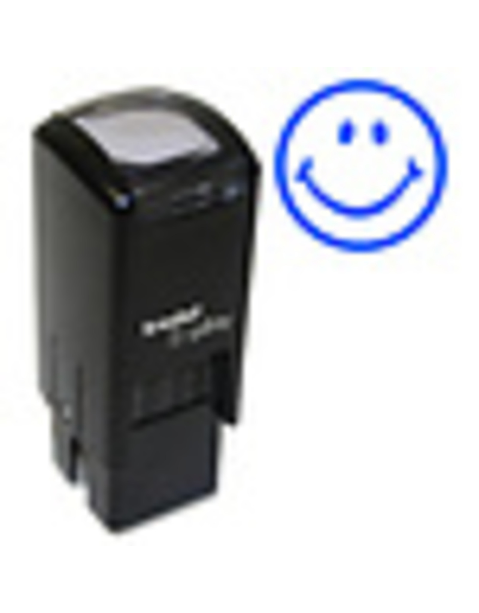 S-PRINTY STAMP SML*HAPPY FACE