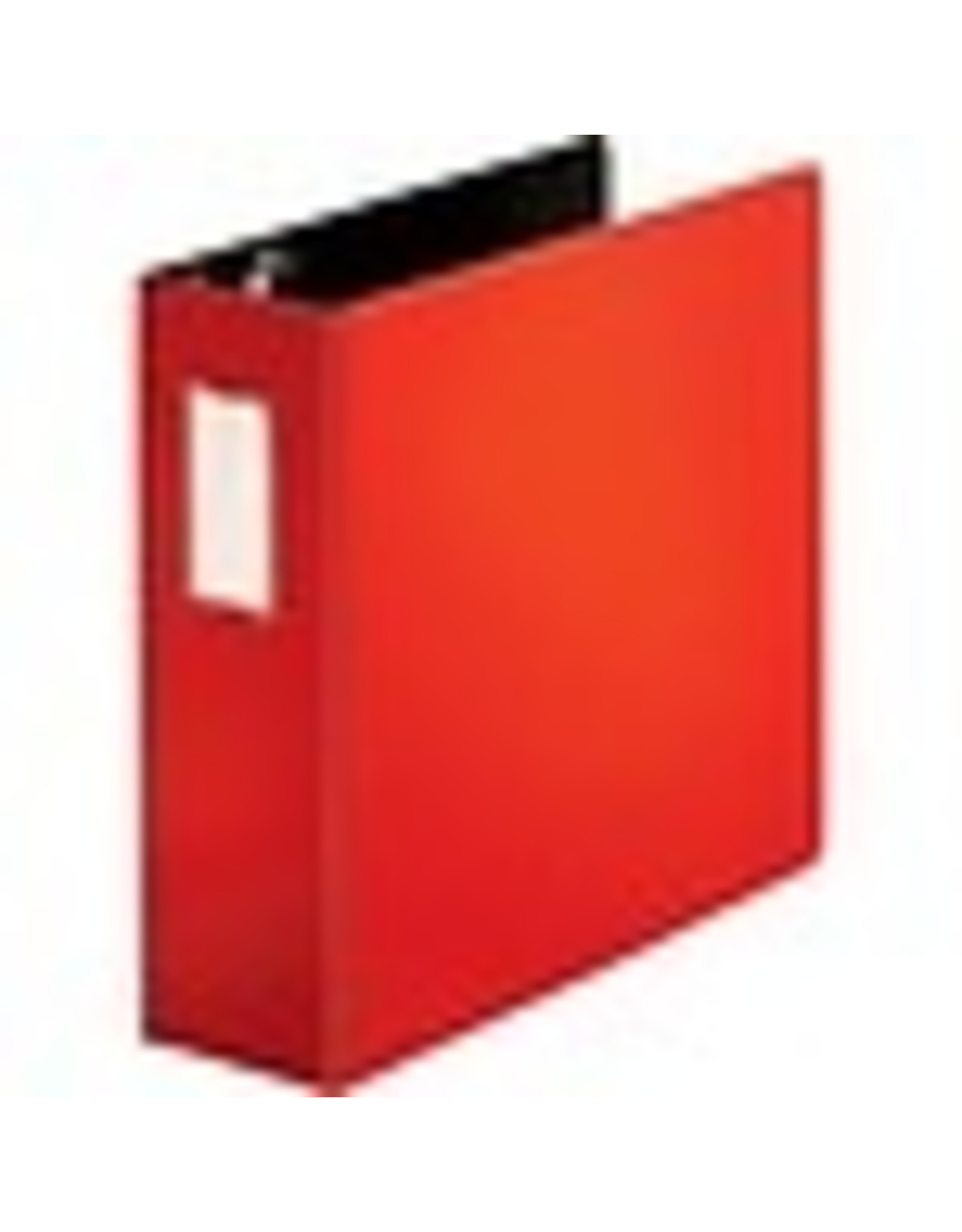 BINDER HVY DUTY D-RING 4'',RED