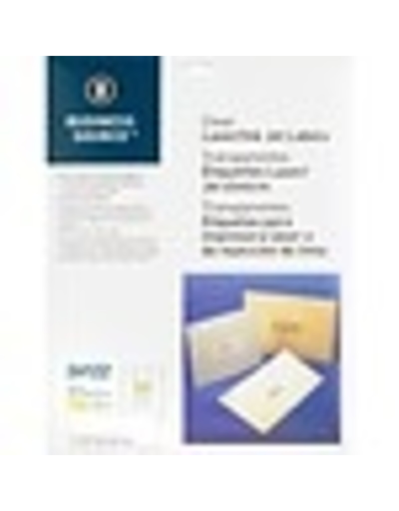 LABEL,LASER,1 X 2-3/4