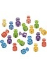 MAGNETIC PINS 1.5''D ASST*20/PK