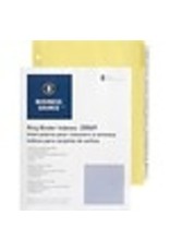 INDEX 11x8.5 3RING*CLEAR*8 TAB