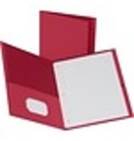 PORTFOLIO TWIN POCKET*RED