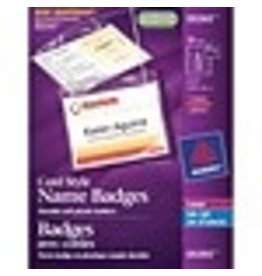 LASER NAME TAG CORD 4x3 *50/BX