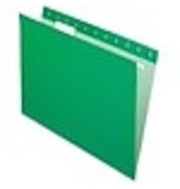 HANG FILE-PRO LTR*BR.GRN*25/BX