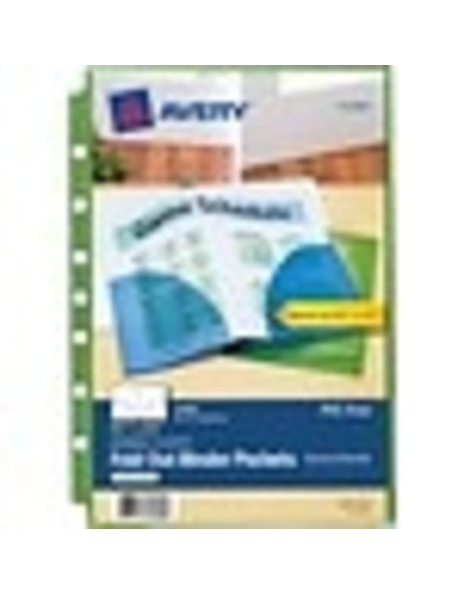 BINDER POCKET 5.5x8.5   *3/pk