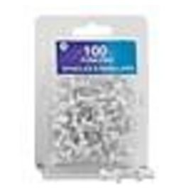 PUSH PINS (X357) WHITE  *1C/PK